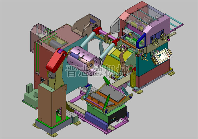 三合一送料機(jī)3D結(jié)構(gòu)圖