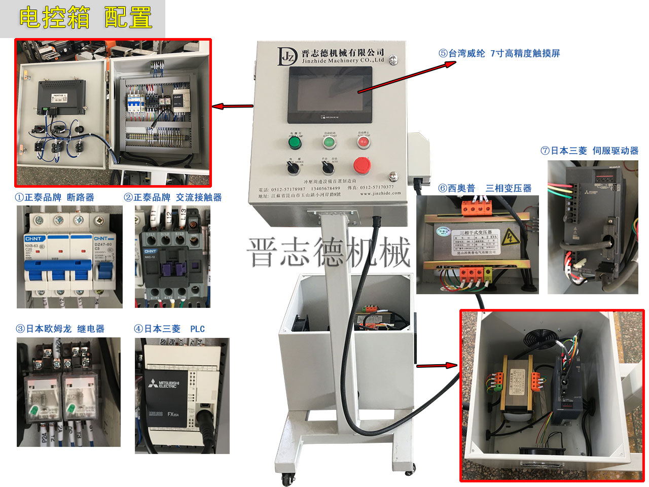 NC伺服送料機(jī)電器元件,NC伺服送料機(jī)電氣元件