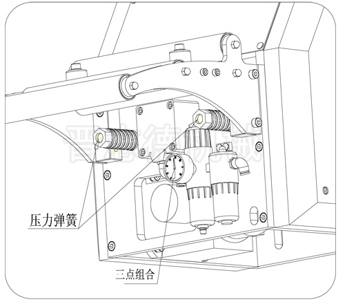 NC送料機壓力彈簧調(diào)整,NC送料機調(diào)整