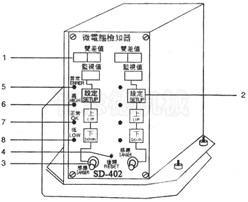 微電腦下死點檢知器結(jié)構(gòu)