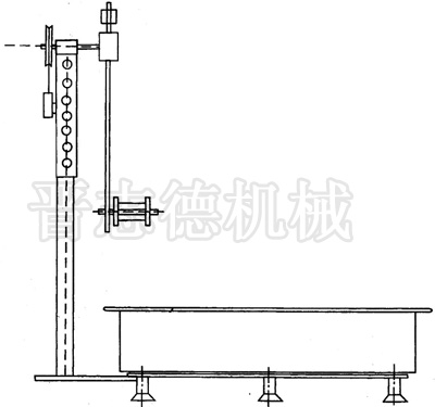 圓盤送料機(jī)結(jié)構(gòu)示意圖