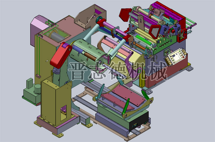 三合一送料機(jī)3D結(jié)構(gòu)圖